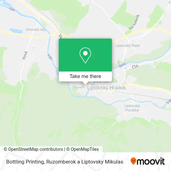 Bottling Printing map