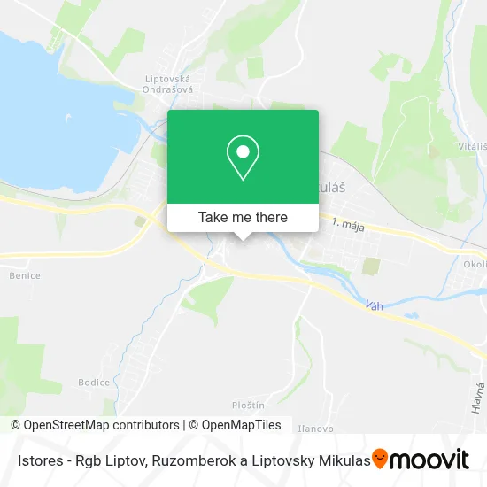 Istores - Rgb Liptov map