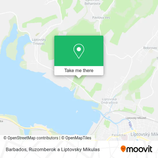 Barbados map