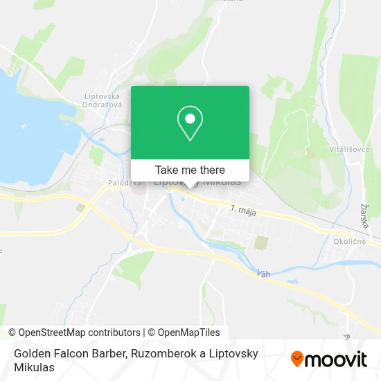 Golden Falcon Barber map