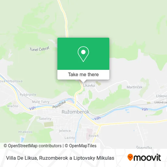 Villa De Likua map