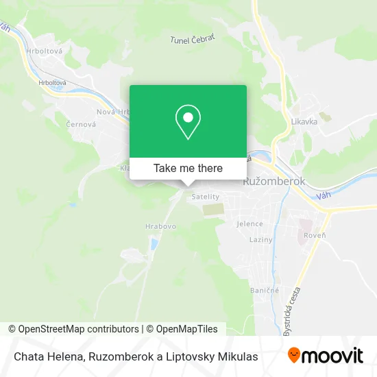 Chata Helena map