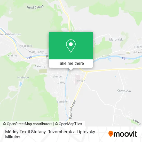 Módny Textil Stefany map
