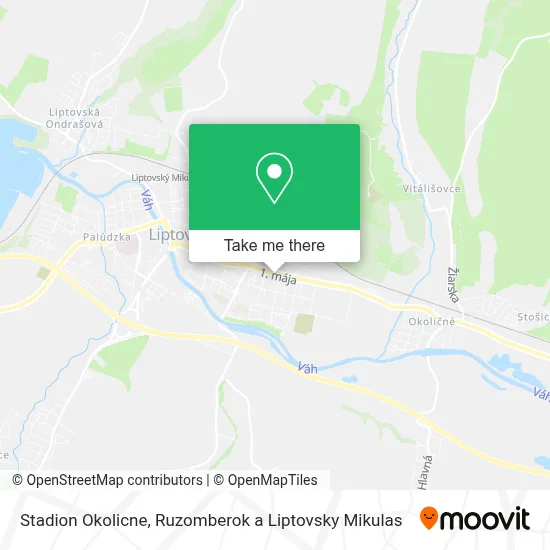 Stadion Okolicne map