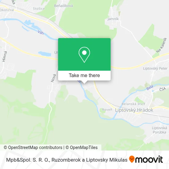 Mpb&Spol. S. R. O. map