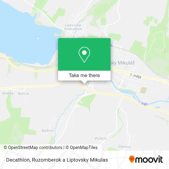 Decathlon map