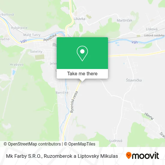 Mk Farby S.R.O. map