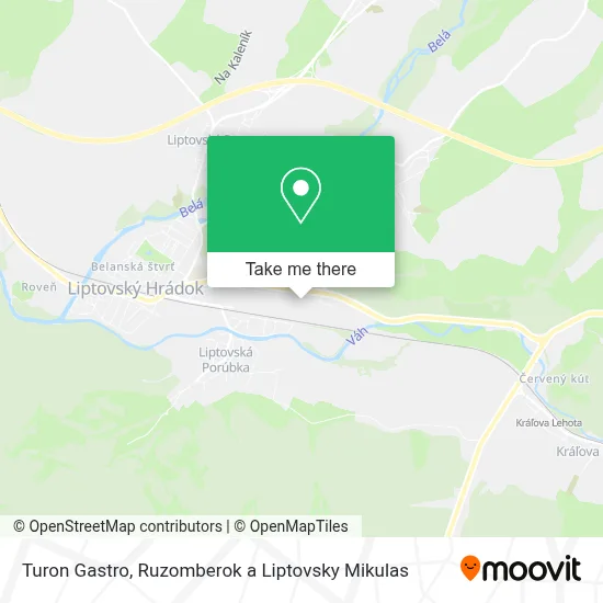 Turon Gastro map