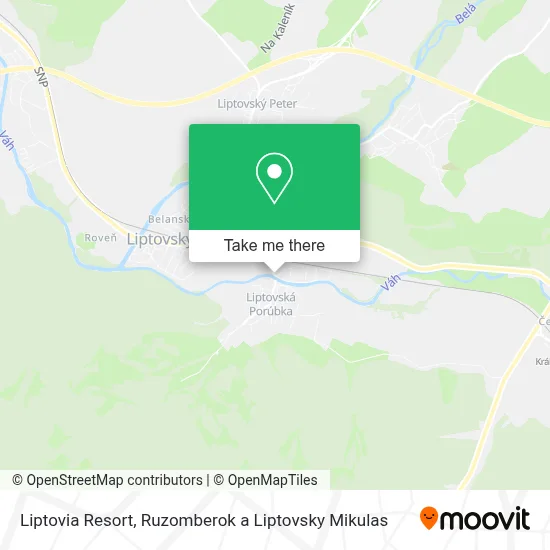 Liptovia Resort map