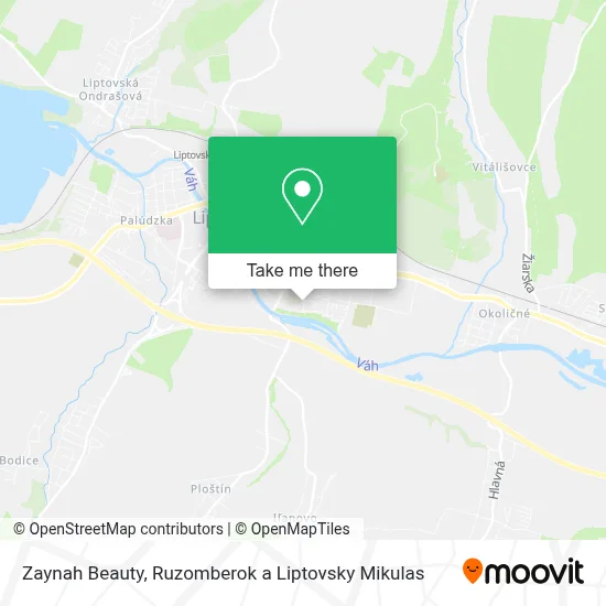 Zaynah Beauty map