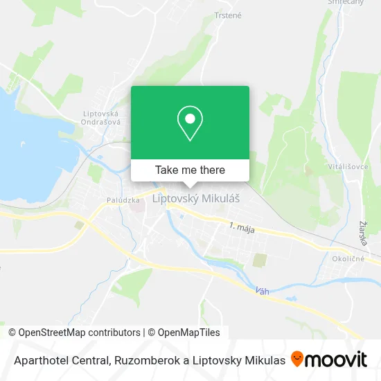Aparthotel Central map