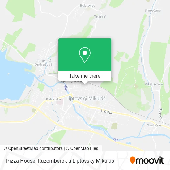 Pizza House map