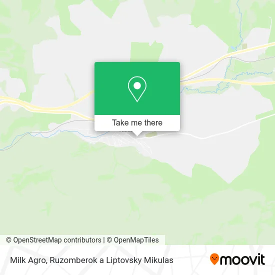 Milk Agro map