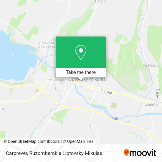 Carprever map