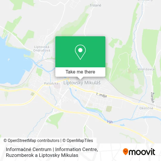Informačné Centrum | Information Centre map