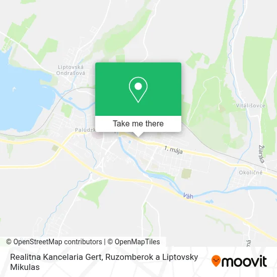 Realitna Kancelaria Gert map