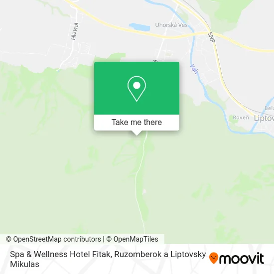 Spa & Wellness Hotel Fitak map