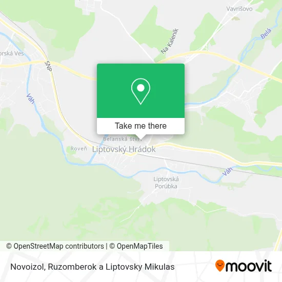 Novoizol map