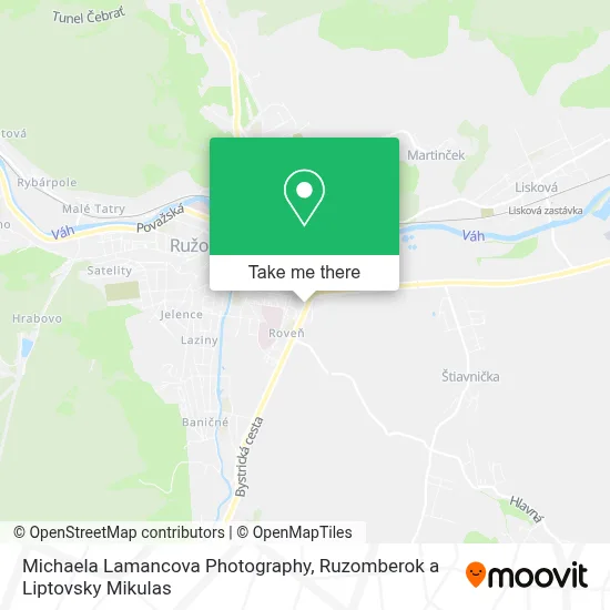 Michaela Lamancova Photography map