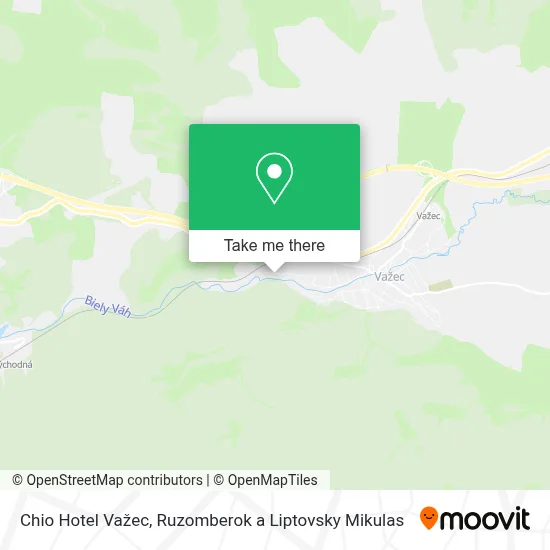 Chio Hotel Važec map