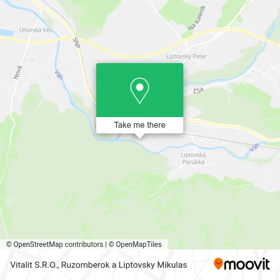 Vitalit S.R.O. map