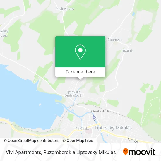 Vivi Apartments map