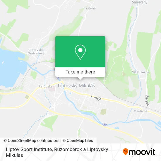 Liptov Sport Institute map