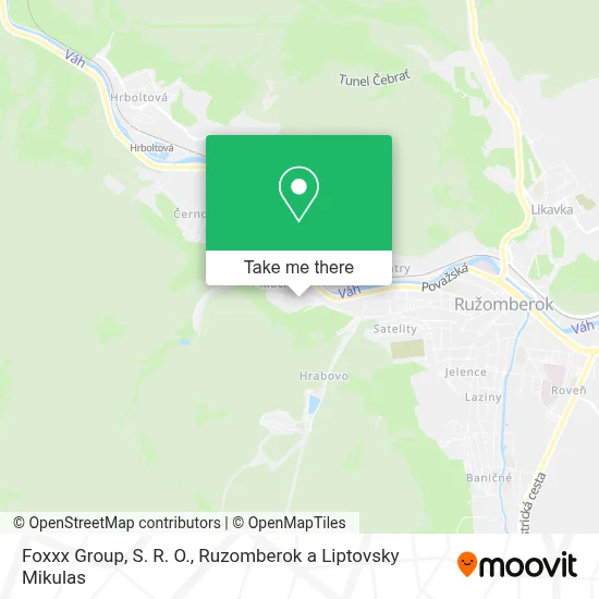 Foxxx Group, S. R. O. map