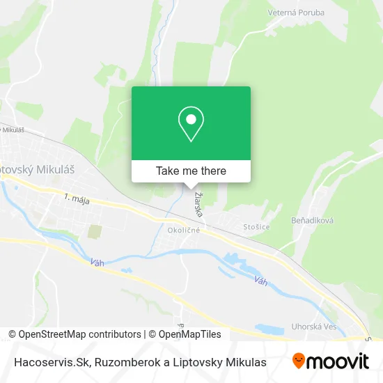 Hacoservis.Sk map
