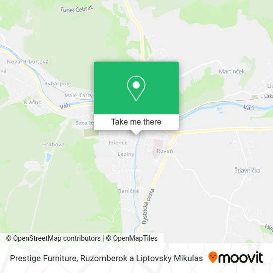Prestige Furniture map