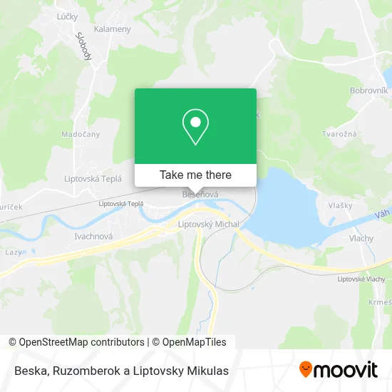 Beška map
