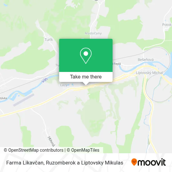 Farma Likavčan map