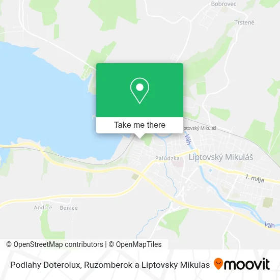 Podlahy Doterolux map