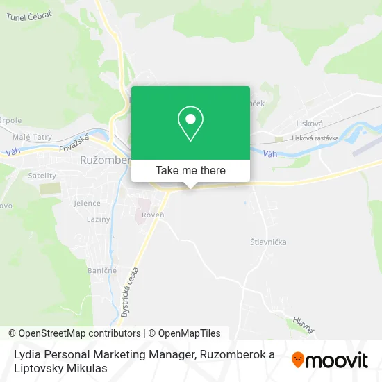 Lydia Personal Marketing Manager map