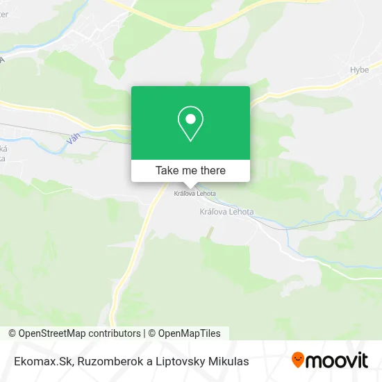 Ekomax.Sk map