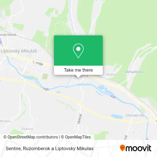 Sentire map