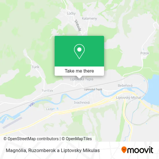 Magnólia map