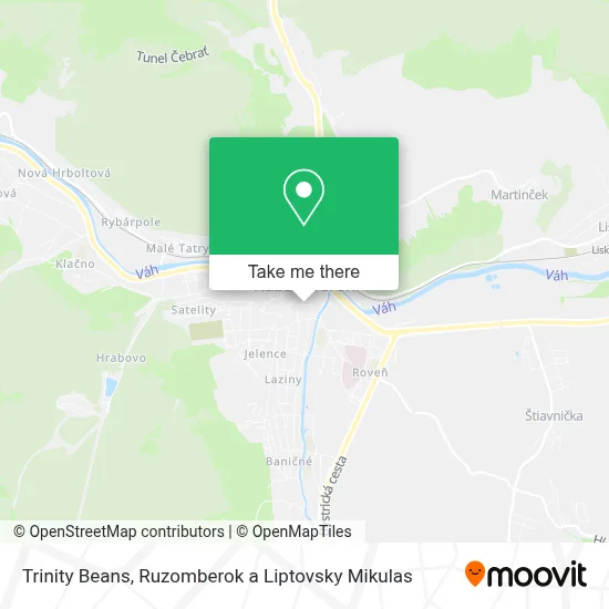 Trinity Beans map