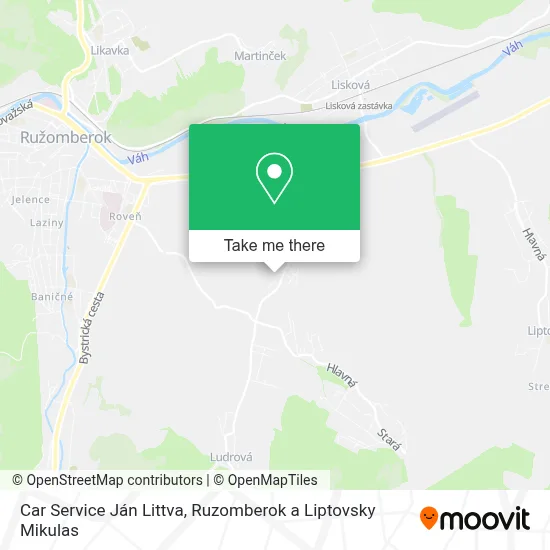 Car Service Ján Littva map