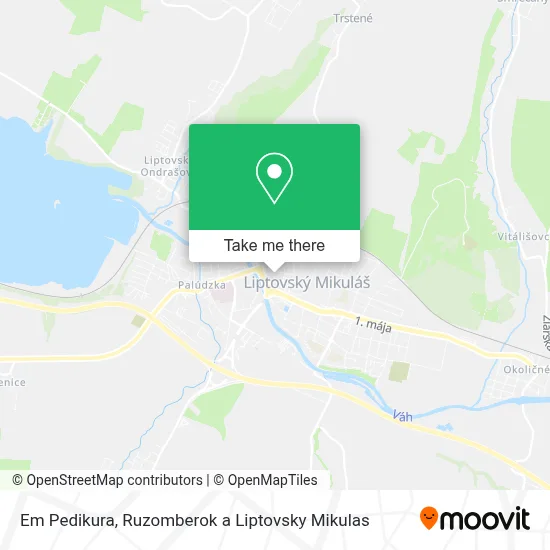 Em Pedikura map