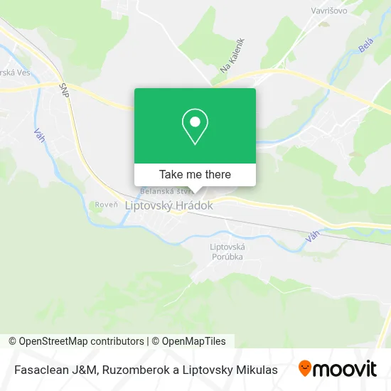 Fasaclean J&M map