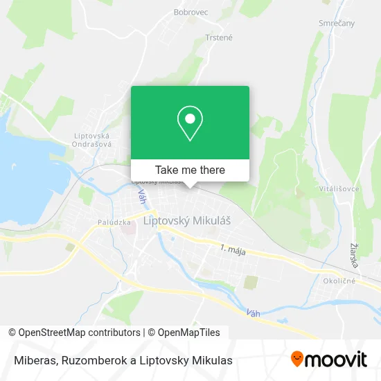 Miberas map