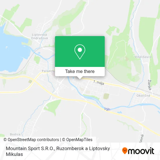 Mountain Sport S.R.O. map