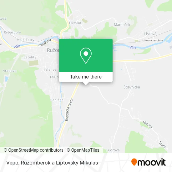 Vepo map