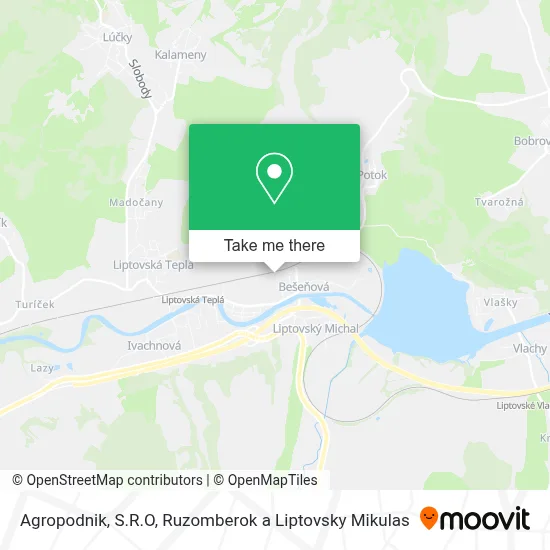 Agropodnik, S.R.O map