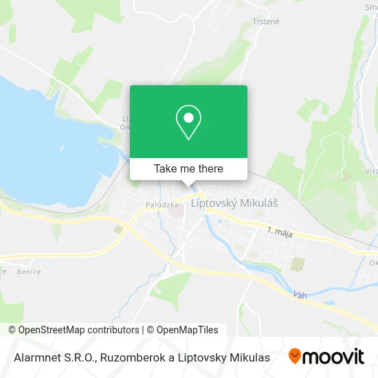 Alarmnet S.R.O. map