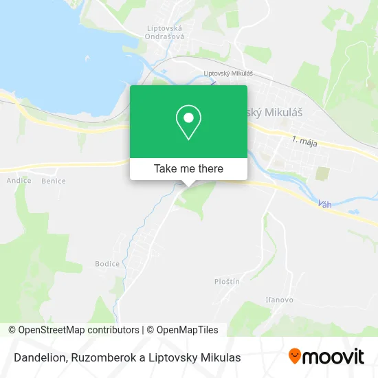 Dandelion map