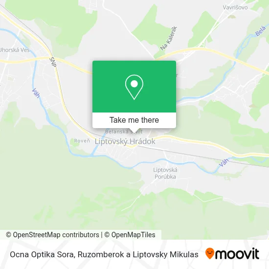 Ocna Optika Sora map