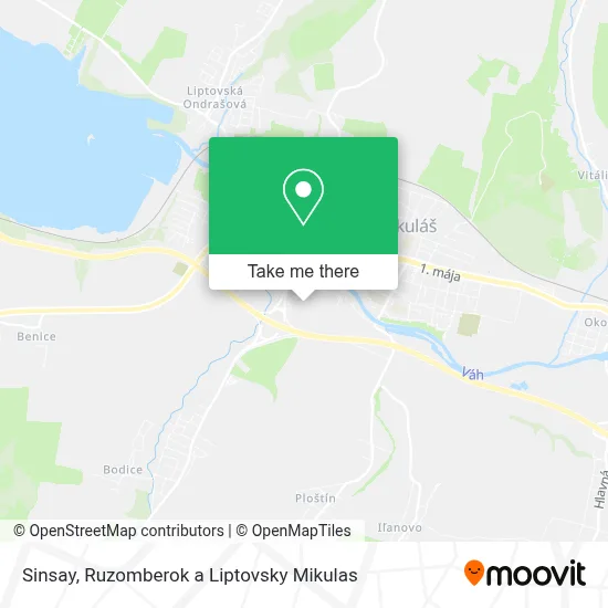Sinsay map