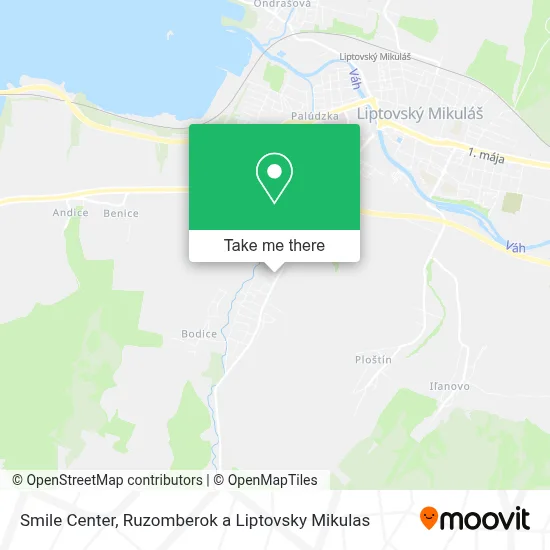 Smile Center map